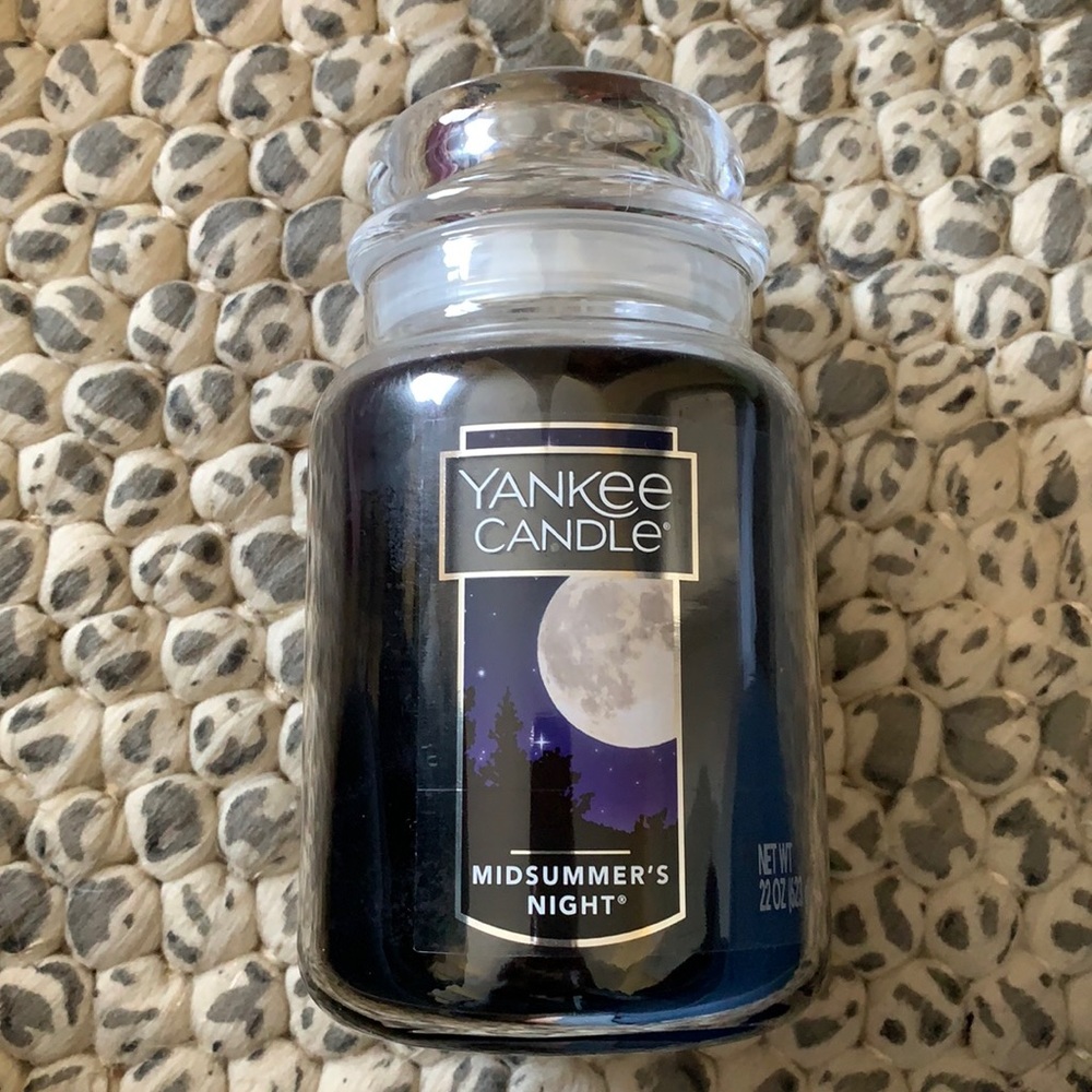 Yankee Candle midsummer’s night NWT
